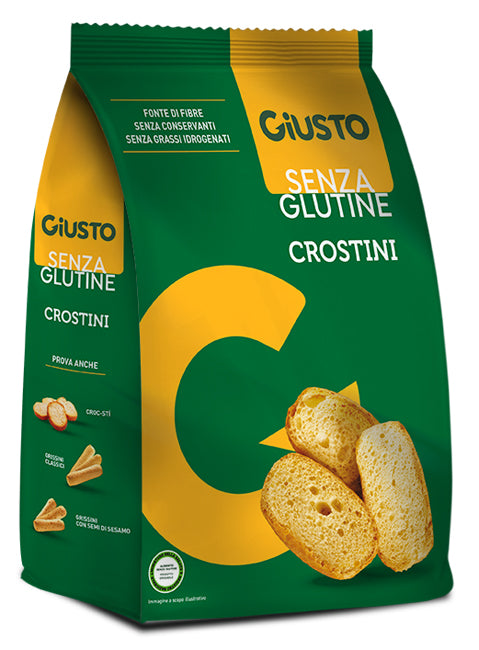 Giusto senza glutine crostini 200 g