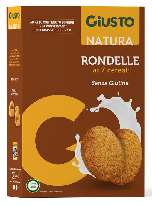 Giusto senza glutine rondelle ai 7 cereali 250 g