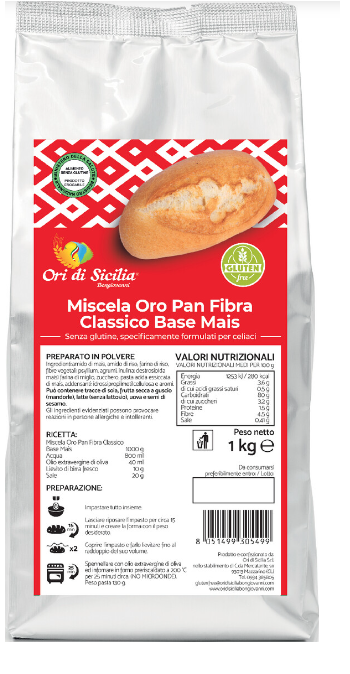 Mix oro pan base mais 1 kg