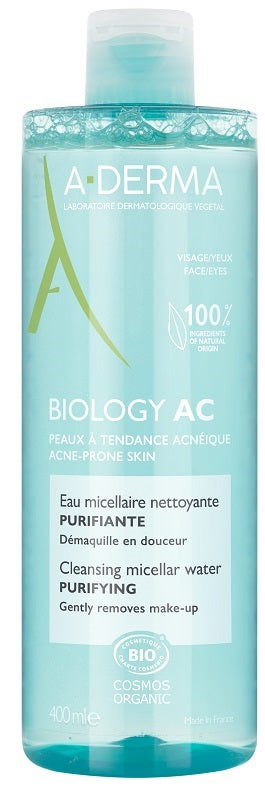 Aderma biology ac acqua micellare detergente purificante 400 ml