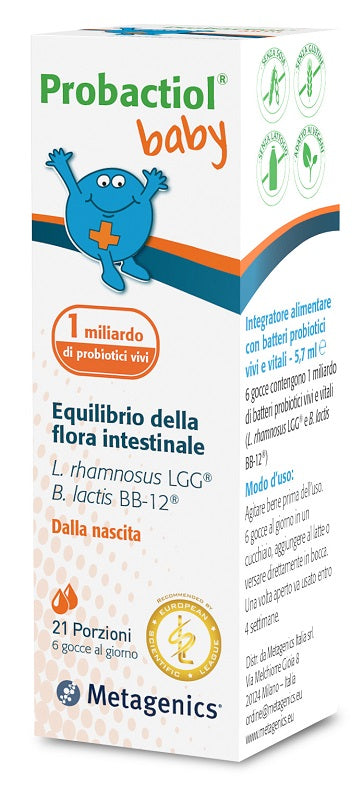 Probactiol baby gocce 21 porzioni 5 ml