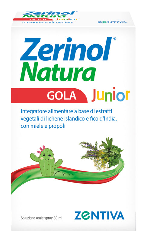 Zerinol natura gola junior spray 30 ml