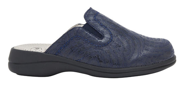 New toffee printed synthetic ciabatta woman navy blue 39