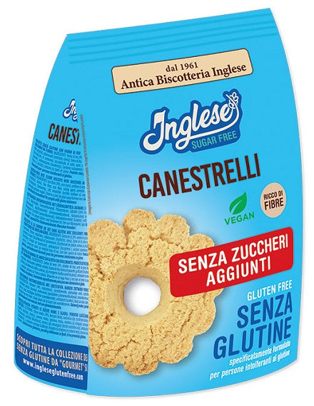 Inglese biscotti canestrelli senza zuccheri aggiunti 200 g